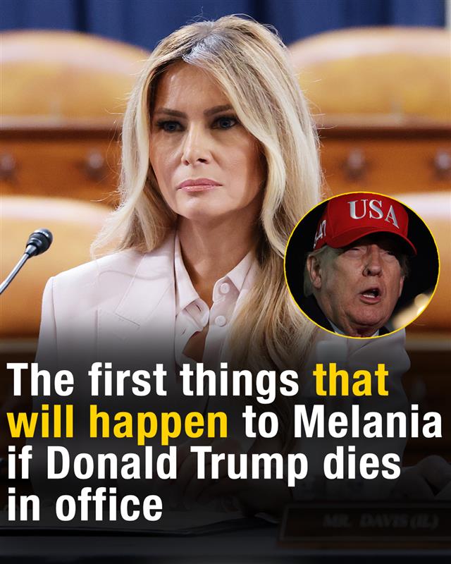 The first things that will happen to Melania if Donald Trump dies in office 674457299 122180477732789998 801849581643156105 n