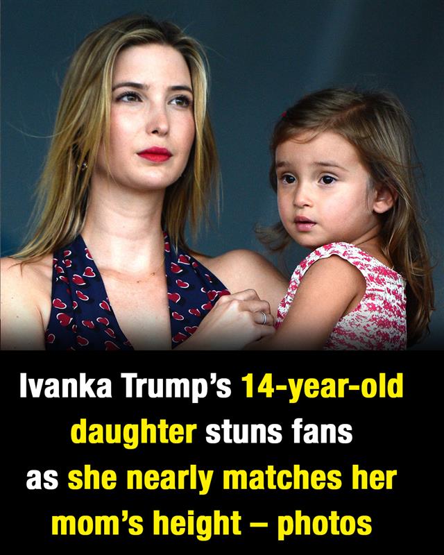 Ivanka Trump’s 14-year-old daughter stuns fans as she nearly matches her mom’s height 675149976 1006377741975623 9125231333697662937 n