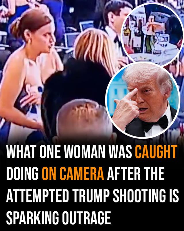 Woman caught on camera snatching wine bottles after attempted Trump shooting 686959713 122125352847140408 2009008823661883002 n