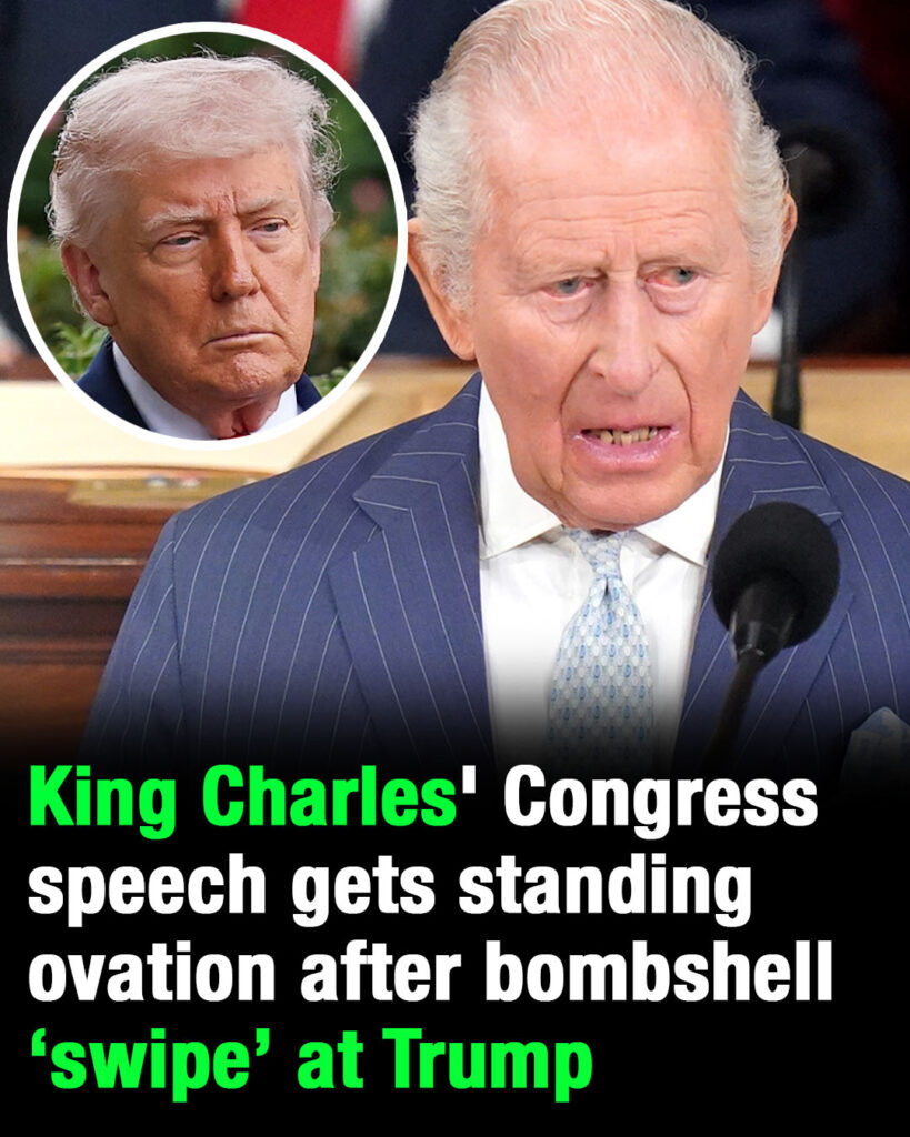King Charles’ Congress speech gets standing ovation after bombshell ‘swipe’ at Trump asdasd